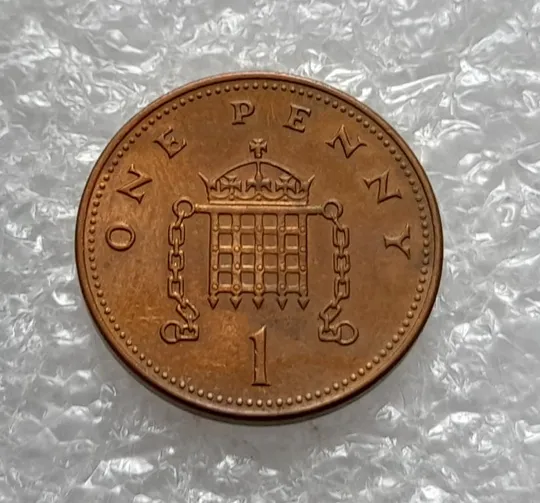 Купити (4460) 1 пенні 2002 Великобританія (1 пенни 2002 Великобритания)