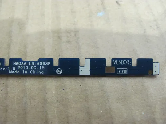 495-22 Плата LED індикаторів LS-6063P для Toshiba Satellite P750 P755 A660 A665 оригінал Де купити