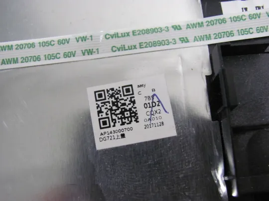 61-3 Кришка панель палмрест тачпад клавіатура РОБОЧА AP143000700 PC5CP-GE для  Lenovo IdeaPad 320-17 320-17ISK 320-17IKB оригінал в Україні