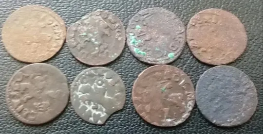 (493) Соліди, різні, герб Литви - 8 монет одним лотом (боратинка, солід, солид) Ціна