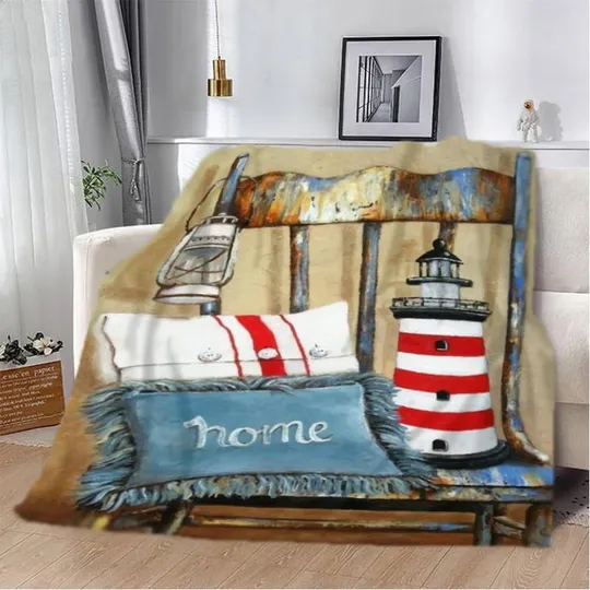 Плед 3D Лазурные горизонты 2826_B 13071 135х160 см Ціна