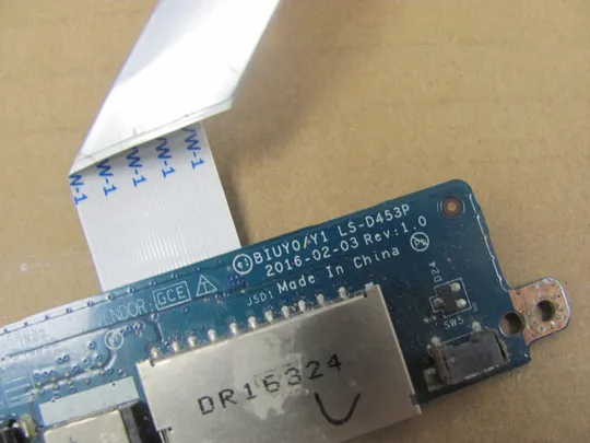 759-31 плата USB AUDIO SD BIUY0 LS-D453P NBX0001W800 для Lenovo Yoga 510-14 510-14ISK FLEX4-14 оригінал Де купити