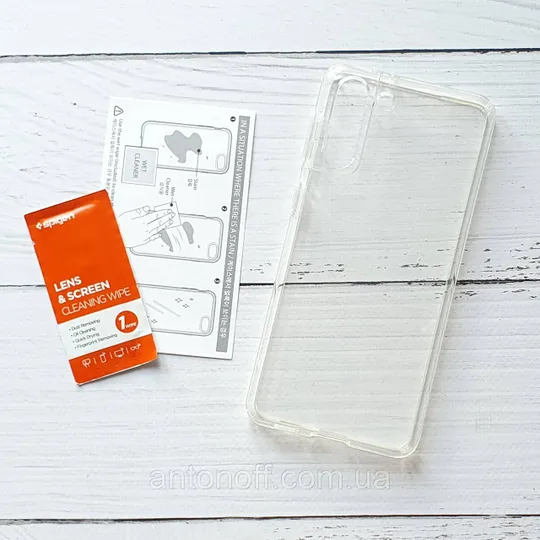 Чохол Samsung G996B Galaxy S21 Plus силіконовий прозорий Spigen Ціна