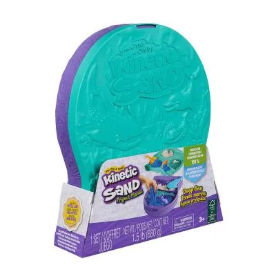Набор для творчества Kinetic Sand Морские глубины 3 цвета 680 г (71670) Ціна