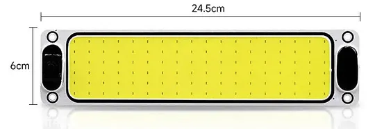 Купити Світлодіодна матриця LED COB 12-24 Вольт 10 Ватт + вбудований драйвер