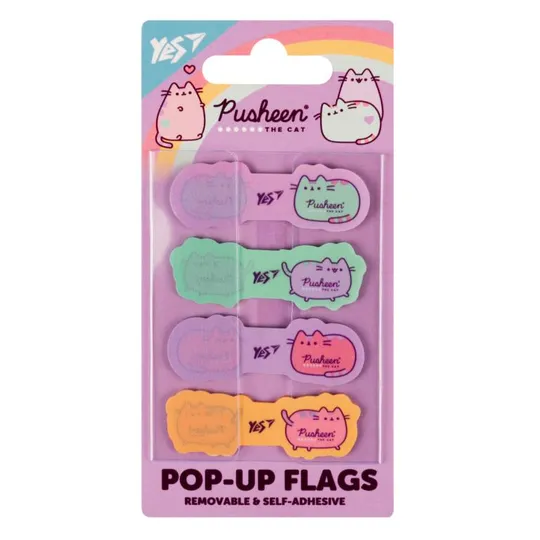 Закладки для книг Закладки Pop-up Yes Pusheen 170426 80 шт Ціна