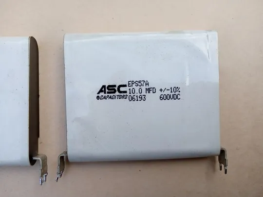 Конденсатор asc eps 57a 10мкф 600В для HiFi Hi-End аппаратуры. США Продаж