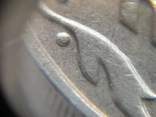 (6487) 50 копійок 2008 лишній метал на елементах зображення на реверсі (50 копеек 2008 брак) Інтернет-аукціон