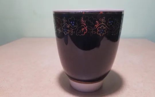 Чашка гігант кухоль кобальтова стара радянська порцеляна Довбиш Вживане Недорого