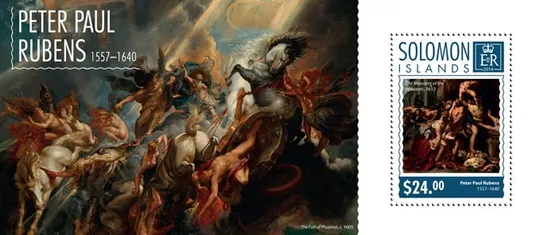 Купити Соломоновы острова- Живопись-Рубенс-2014. Чистый полный красивый комплект. MNH.