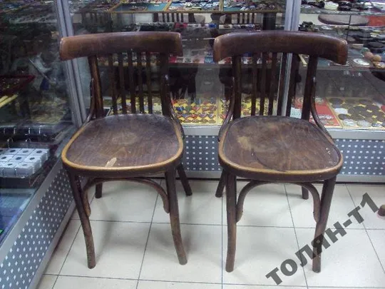 стул антикварный тонет 2 штуки Ціна