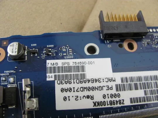 423-5 материнська плата 6050A2612501 764690-001 РОБОЧА для   HP 355 G2  оригінал Інструкція