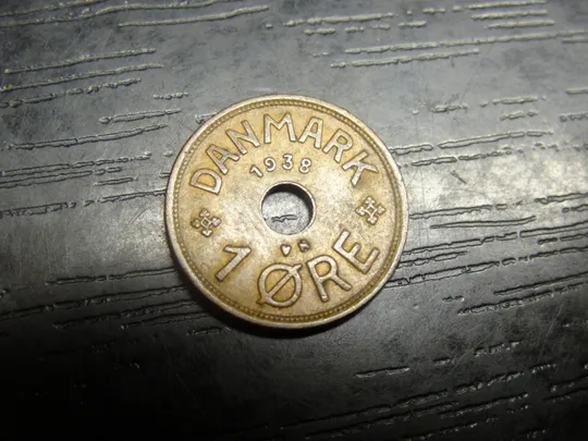 1 оре 1938 Данія Ціна