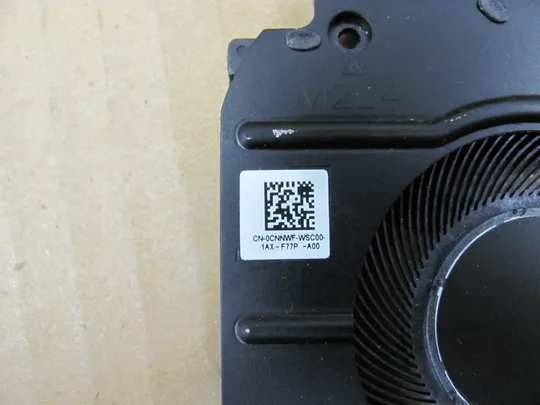 694-37 Вентилятор (кулер, FAN) 0CNNWF для DELL Inspiron 15 Plus 7510 7610 оригінал З аукціону