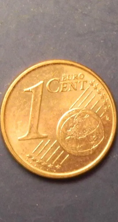 Купити 1 євроцент 2007 D Німеччина