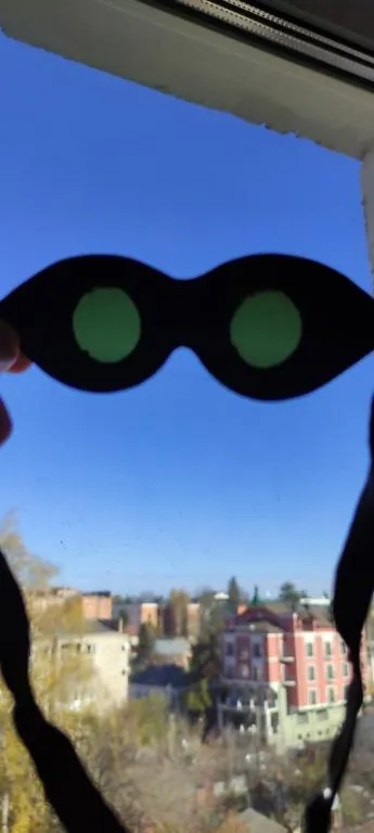 1970-е годы Защитные очки СССР, зелёное стекло-от брызг,пыли, ультрафиолета nf824 З аукціону