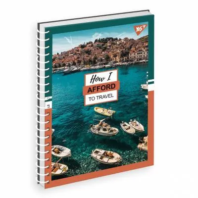 Купити Блокнот Yes YES А5/80 од.спираль &quot;Travel&quot; (151712)