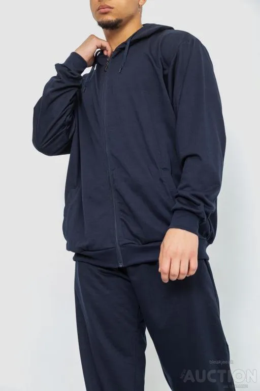 Купити Спорт костюм мужской, цвет темно-синий, 244R9111