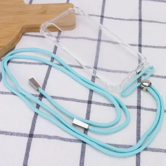 Чехол TPU Crossbody Transparent для Apple iPhone XS Max (6.5") З аукціону