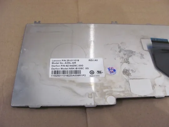 номер0425-8 клавіатура 9Z.N4ZSC.00G РОБОЧА  для Lenovo  G550 G555 V560 B550 B560 B560A   оригінал Де купити