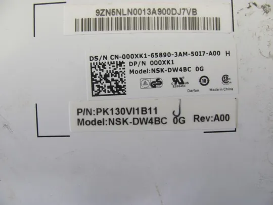 №329-12 клавіатура робоча з підсвіткою 000XK1 для DELL LATITUDE E6540 оригінал Характеристики