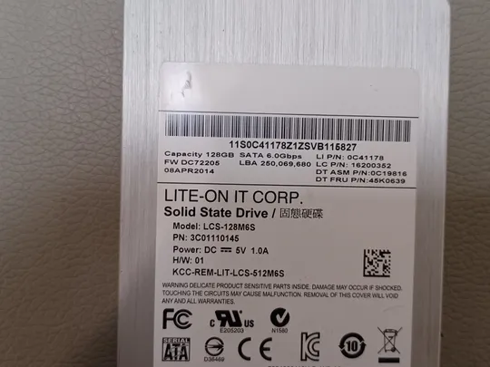 Купити 0556 SSD диск 128GB 2.5" SATA НІМЕЧЧИНА