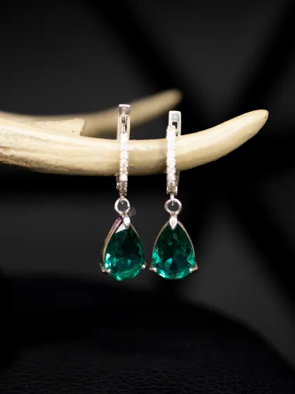 фото, Сережки зі срібла 925 проби