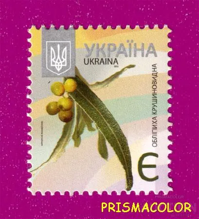 фото, ** УКРАИНА 2013 N1323 марка 8-ой стандарт ЛИТЕРА Э Облепиха Флора