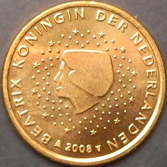5 євроцентів 2008 Нідерланди UNC Ціна