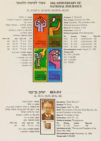 Почтовые марки Израиля 1948-1988 / Israel Postage Stamps 1948-1988 - *.pdf З аукціону