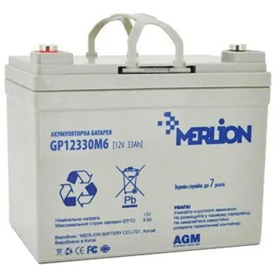 Батарея к ИБП Merlion 12V-33Ah (GP12330M6) Ціна