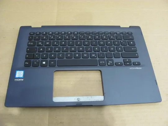 377-6 Кришка панель палмрест клавіатура робоча HQ20720439000 для ASUS FLIP 14 TP412U оригінал Ціна