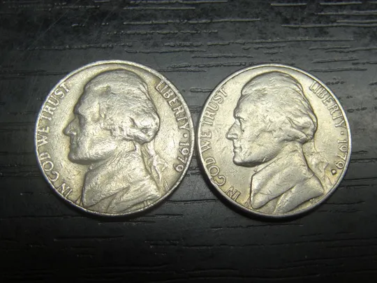 5 центів 1979 США (два різновиди) Ціна