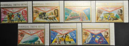 фото, Экв.Гвинея Почтовый Союз Транспорт Космос 1974