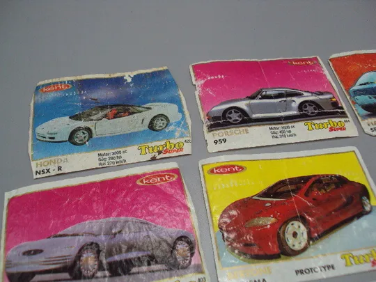 Вкладыши Turbo Super prototype Kent 403, 405, 407, 420, 442, 451, 454, 457, 464, 470 лот 10шт №17935 Інтернет-аукціон
