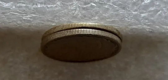 (6935) 10 копійок 2008 1ИВм, 2ИВм круговий виробіток штампа на реверсі - 2 монети одним лотом (10 копеек 2008) Недорого