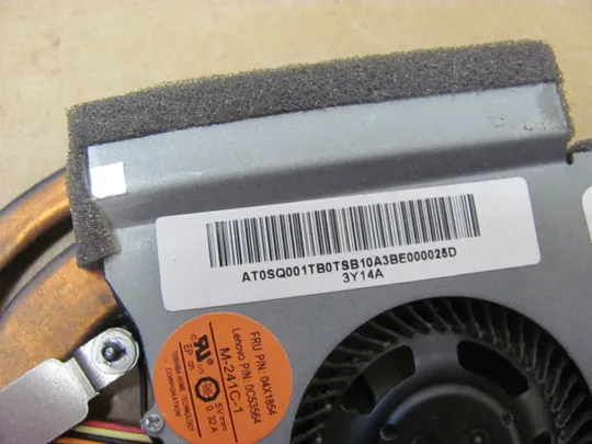 номер1027-5 система охолодження AT0SQ001TB0  для Lenovo ThinkPad  T440p  Охолоджувальна система Кулери та системи охолодження Охолодження материнської плати cooling system Кулер Охолоджувальний блок оригінал Продаж
