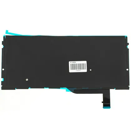 фото, Клавіатура для ноутбука APPLE (MacBook Pro Retina: A1398 (2012-2015)) rus, black, підсвічування клавіш, BIG Enter