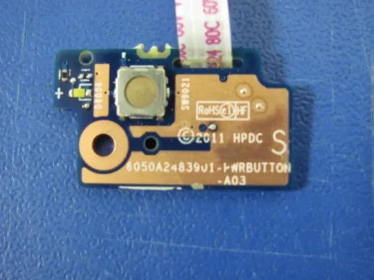 номер0116-36  плата кнопки включення E89382 для HP ELITEBOOK 2570P 2560P оригінал Інтернет-аукціон