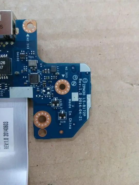 №237-14 плата USB Audio LAN Ethernet LS-B172P для HP 430 G2 оригінал Де купити