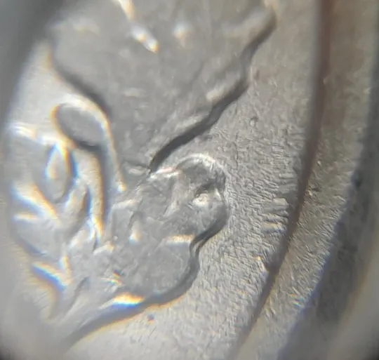 (269) 10 рублей 1993 РФ ММД здвоєння (зминання, двійний удар, удар вдогонку) + розколи на реверсі З аукціону