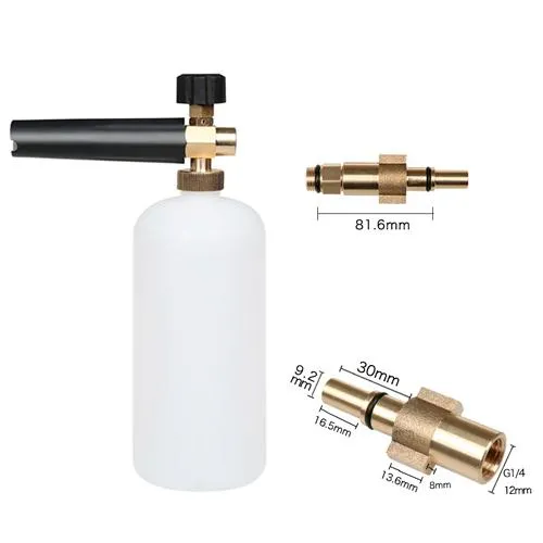 Пенная насадка пенник 1л для моек Bosch Aquatak Interskol B&amp;D Makita, S4 Ціна