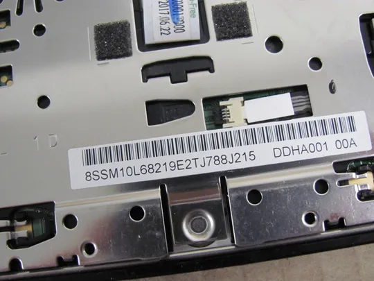 номер0394-26 тачпад NBX0001T000 8SSM10L682 для LENOVO ThinkPad L570 L560  оригінал З аукціону