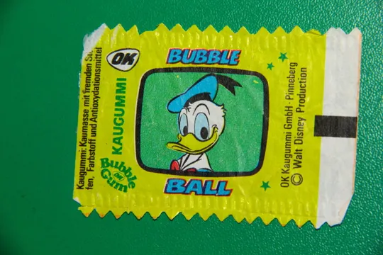 Купити ОБГОРТКА ЕТИКЕТКА ВІД ЖУВАЛЬНОЇ ГУМКИ вкладыш OK BUBBLE BALL