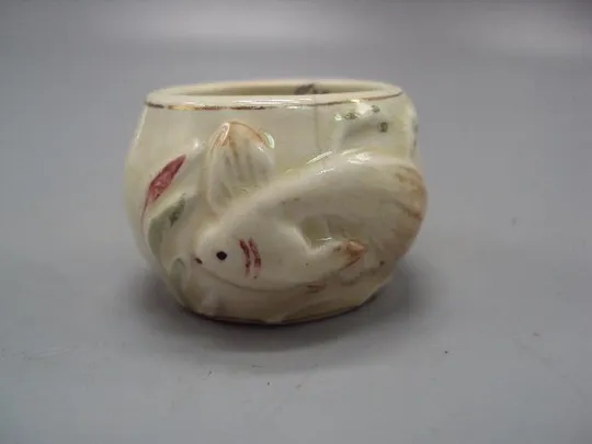 Сервировочное кольцо керамика рыбка винтаж кольцо для салфеток сервировки размер 3х3,6 см (№1921) Ціна