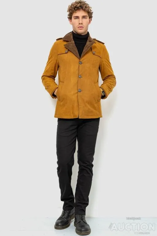 Купити Пиджак мужской, цвет горчичный, 182R15173