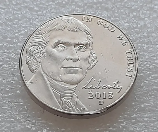 (8094 ря) 5 центів 2013 D США Продаж