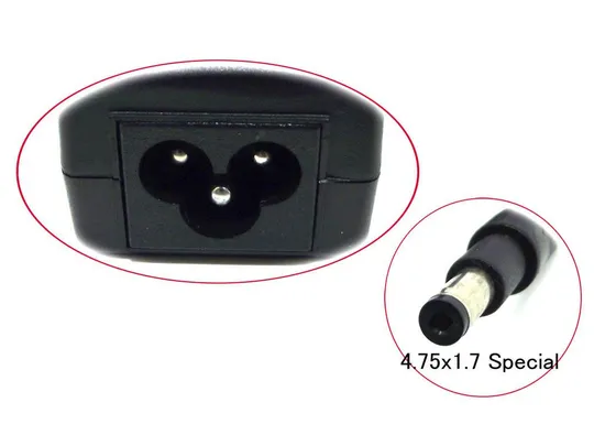 Купити Блок питания для HP Pavilion 15-b, Sleekbook 14-b, Sleekbook 14-f (19.5V 3.33A 65W (4.75*1.7 Specia