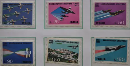 фото, Италия Авиация Транспорт 1973 MNH