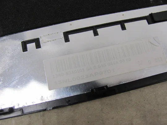 номер0209-21 сервісна кришка, Сервісна кришка для ноутбука,Корпус,Дно,Панель доступу,Кришка доступу,service cover 13N0-S3A0L01  для Asus E502 E502S E502MA, E502SA, L502SA E502M L502M R517M оригінал З аукціону